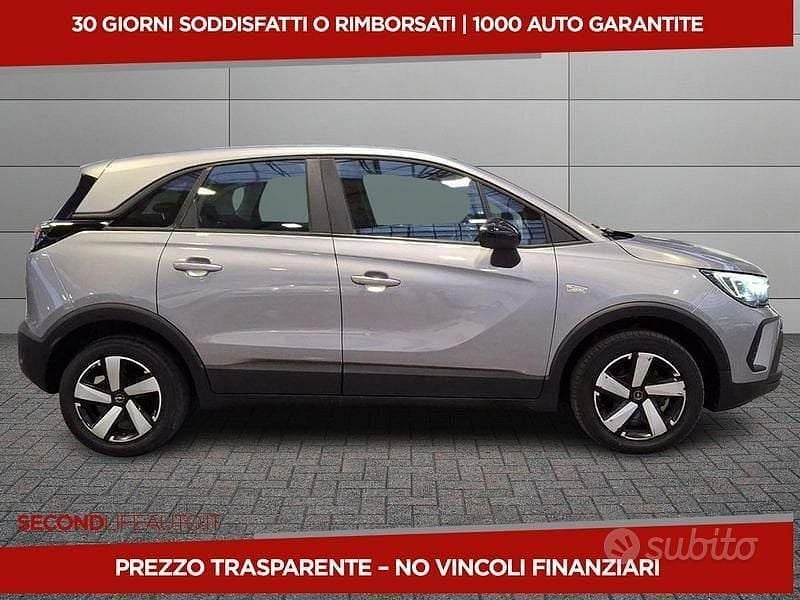 Usata Opel Crossland X Edition 110 CV (80 kW) 2021 Grigio SUV