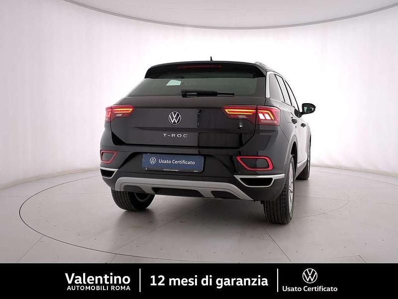Usata VW T-Roc Style 110 CV (80 kW) 2023 Nero SUV