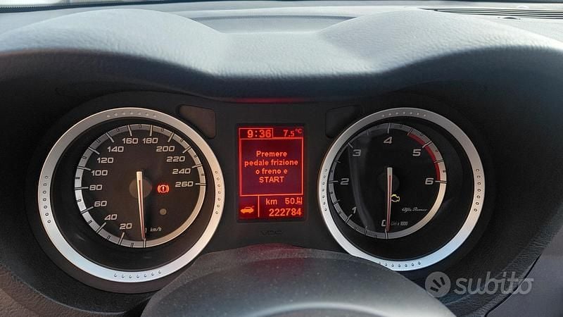 Usata Alfa Romeo 159 Progression 136 CV (100 kW) 2012 Bianco Station wagon