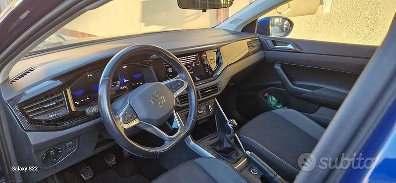 Usata VW Taigo 110 CV (80 kW) 2023 Blu SUV