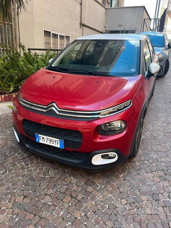 Usata Citroën C3 82 CV (60 kW) 2018 Rosso Utilitaria