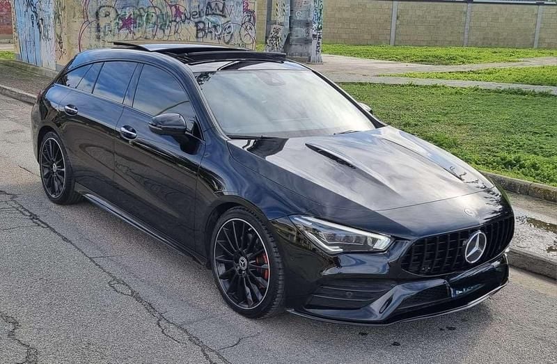 Usata Mercedes CLA200 Shooting Brake Night 150 CV (110 kW) 2022 Nero Station wagon