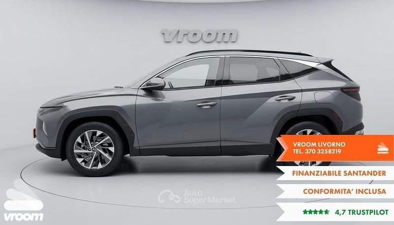 Usata Hyundai Tucson 116 CV (85 kW) 2022 Verde SUV