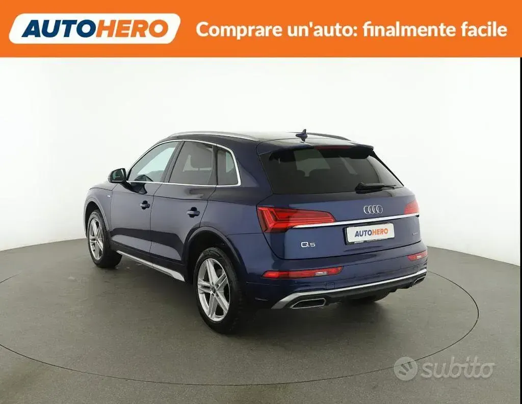 Begagnad Audi Q5 S-Line 204 HK (150 kW) 2023 Blå SUV