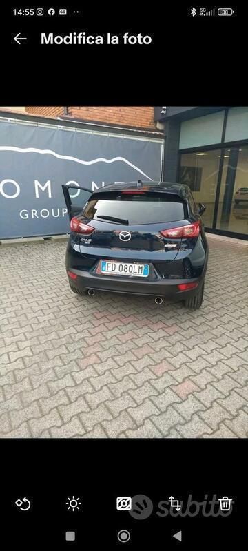 Usata Mazda CX-3 105 CV (77 kW) 2016 Blu SUV
