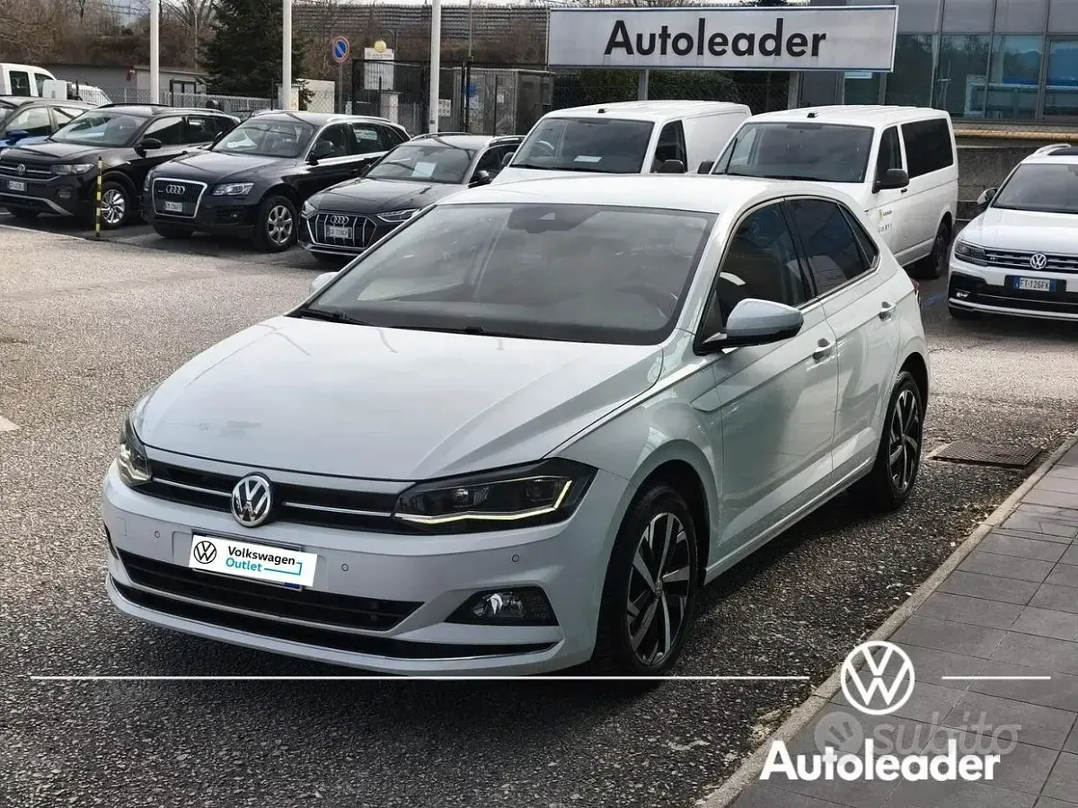Usata VW Polo Highline 95 CV (69 kW) 2020 Bianco Utilitaria