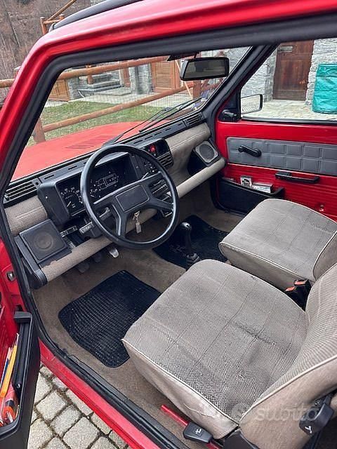 Gebraucht Fiat Panda 4x4 50 PS (36 kW) 1987 Rot Kleinwagen