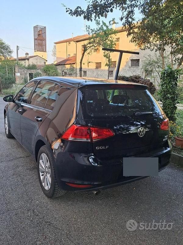 Usata VW Golf VII Executive 110 CV (80 kW) 2016 Nero Berlina