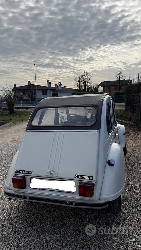 Usata Citroën 2CV 29 CV (21 kW) 1986 Bianco Berlina