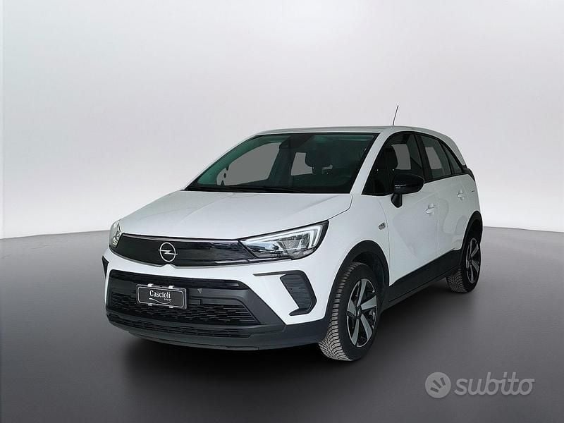 Usata Opel Crossland Edition 110 CV (80 kW) 2021 Bianco SUV