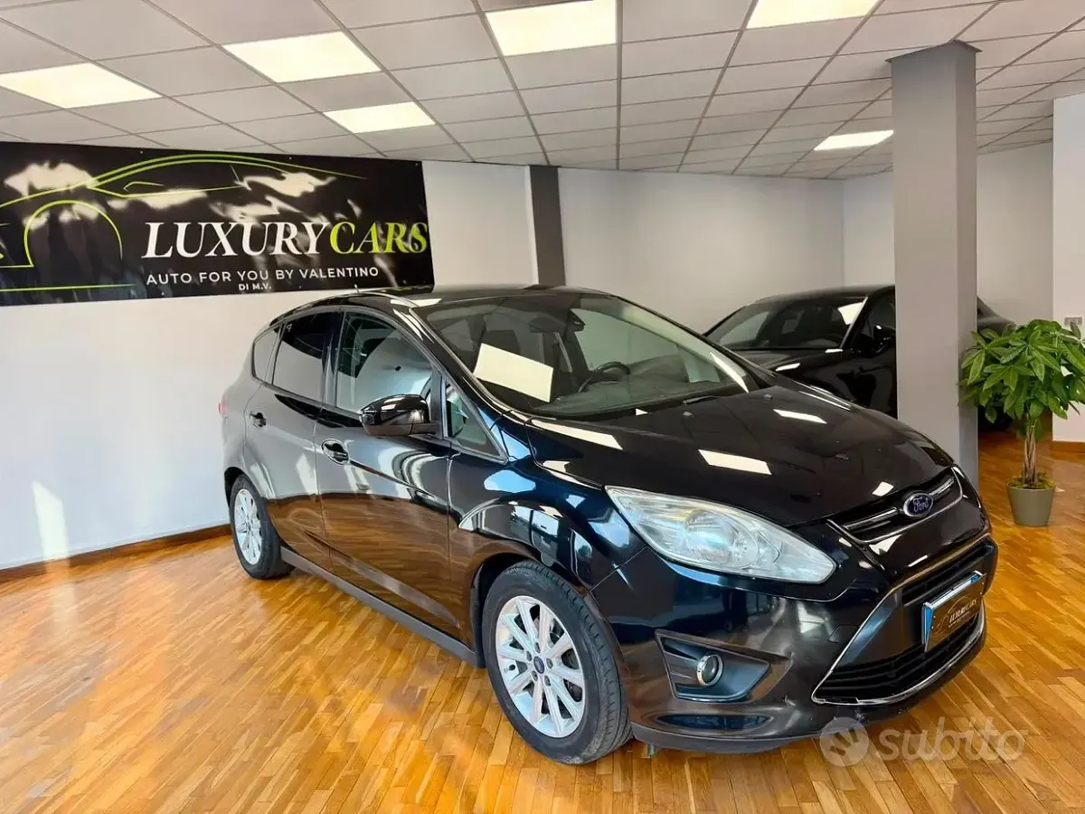 Usata Ford C-MAX Titanium 120 CV (88 kW) 2014 Nero Monovolume