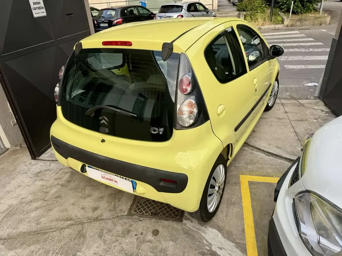 Usata Citroën C1 68 CV (50 kW) 2007 Giallo Utilitaria