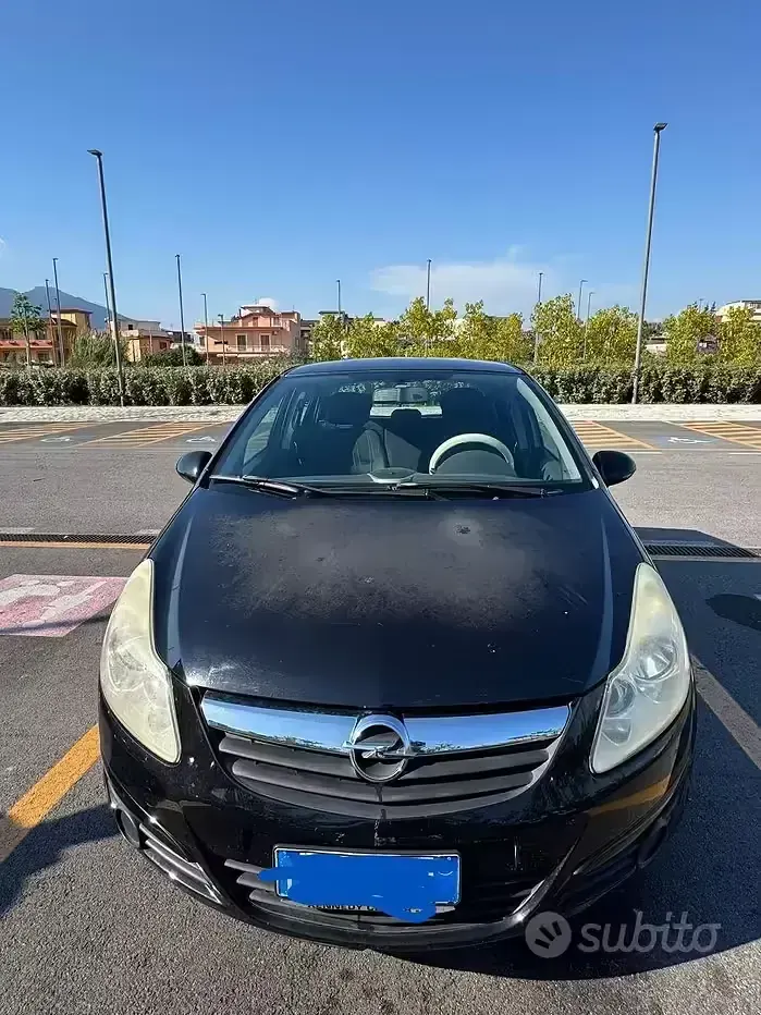 Usata Opel Corsa 60 CV (44 kW) 2008 Nero Utilitaria