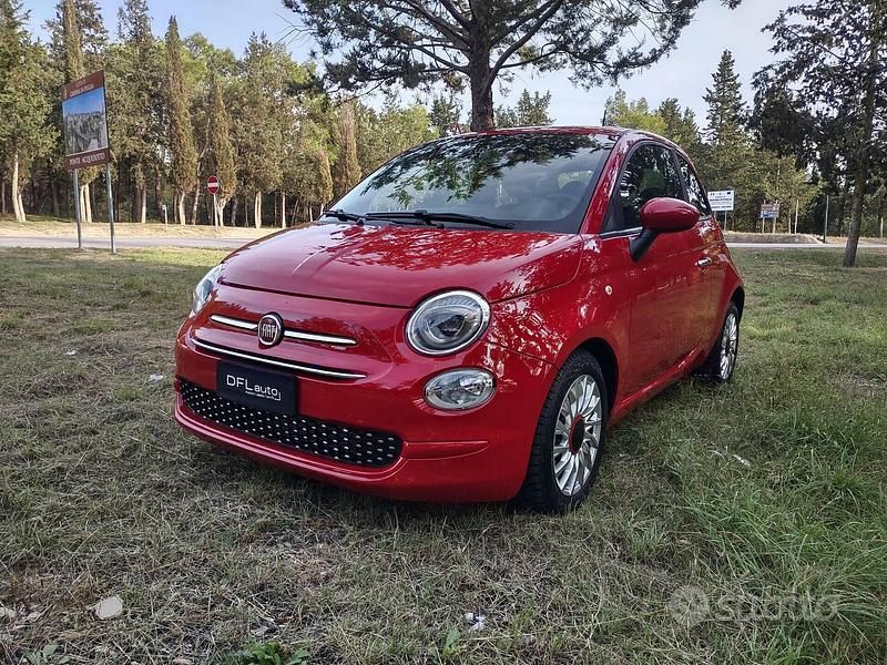 Usata Fiat 500 Lounge 70 CV (51 kW) 2021 Rosso Berlina