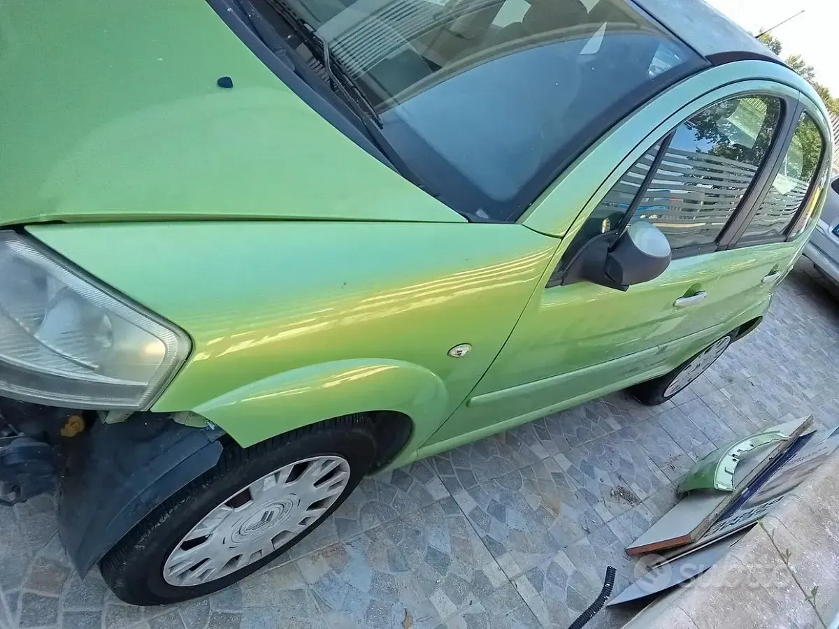 Usata Citroën C3 68 CV (50 kW) 2006 Verde Berlina