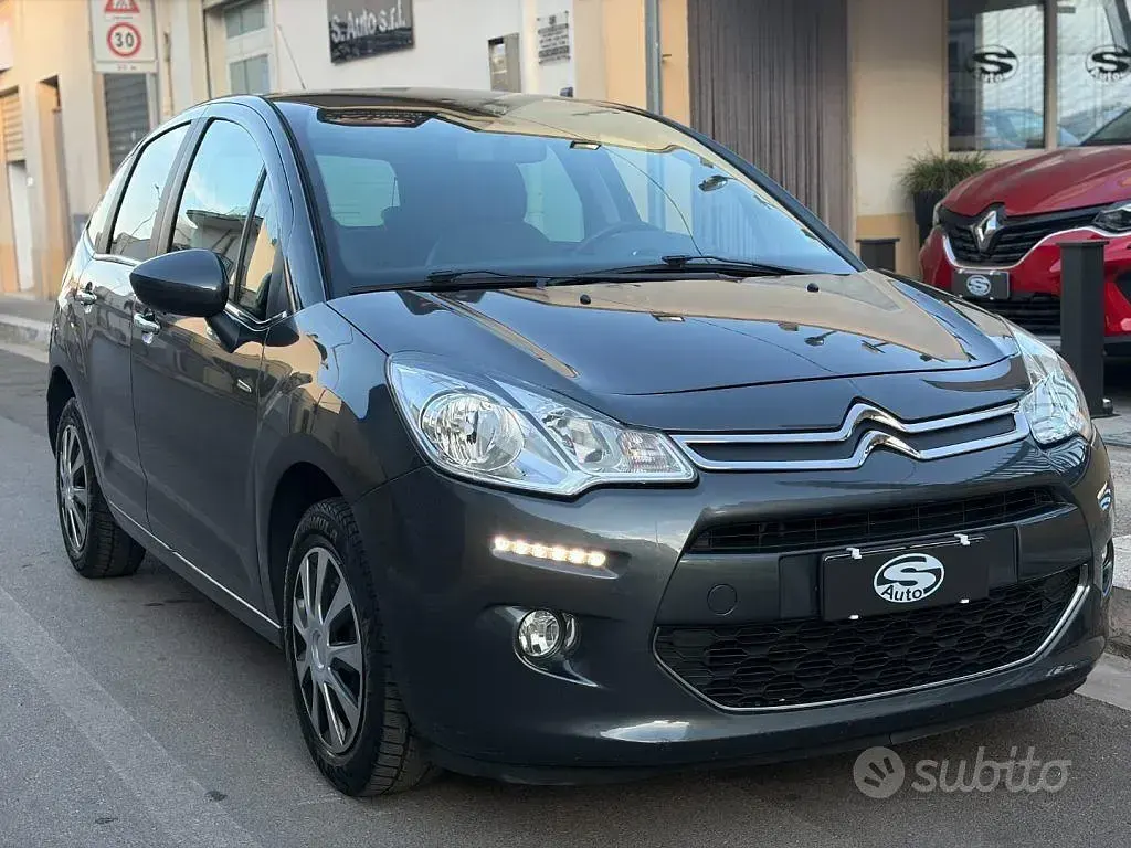 Usata Citroën C3 Exclusive 82 CV (60 kW) 2016 Grigio Berlina
