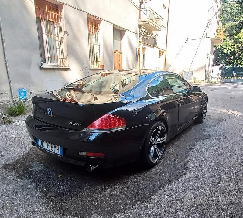 Usata BMW 630 2007 Nero Coupé