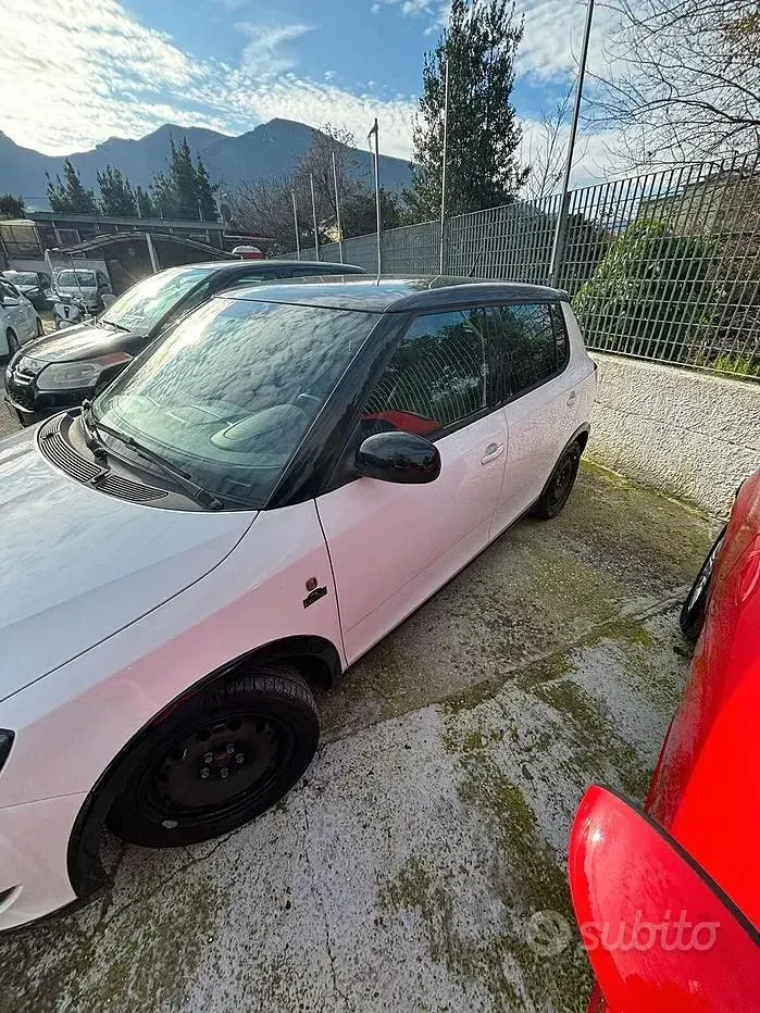 Usata Skoda Fabia Monte Carlo 69 CV (50 kW) 2014 Bianco Berlina