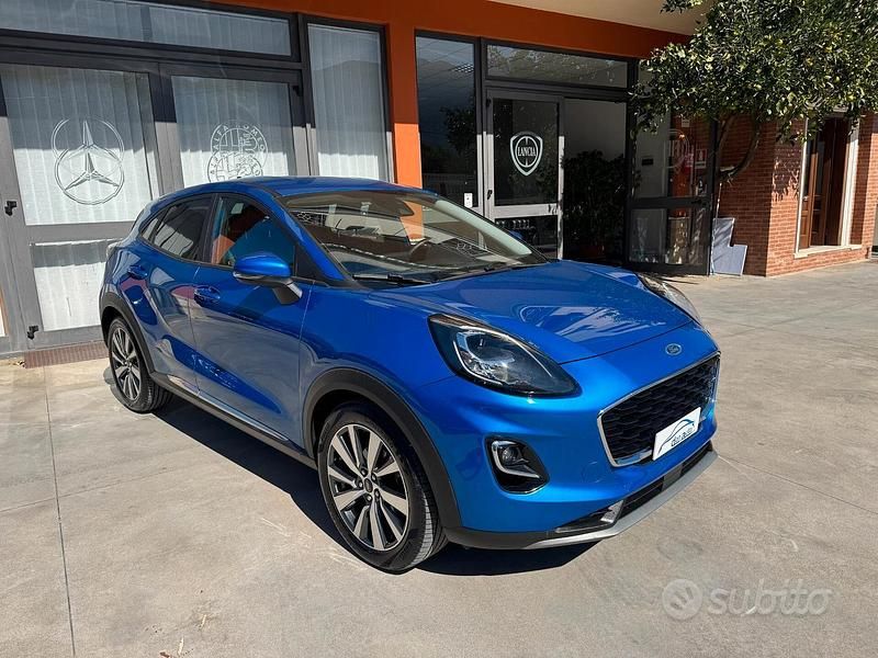 Second-hand Ford Puma Titanium X 120 CP (88 kW) 2021 Albastru Berlinǎ
