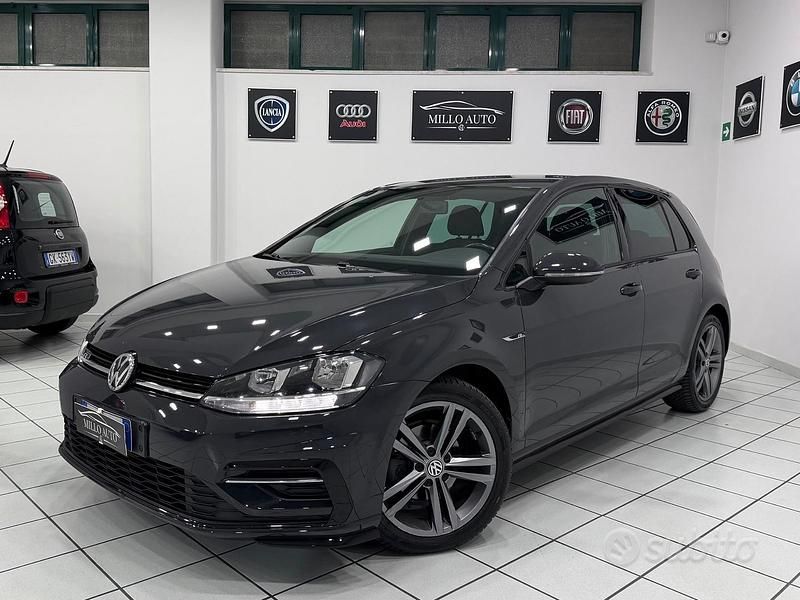 Usata VW Golf VII R-line 115 CV (84 kW) 2019 Grigio Berlina