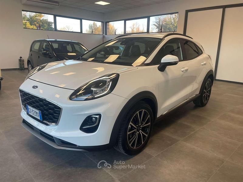 Usata Ford Puma Titanium 125 CV (91 kW) 2021 Bianco Station wagon