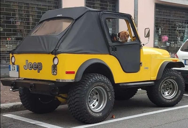 Usata Jeep CJ 125 CV (91 kW) 2013 Giallo Cabrio