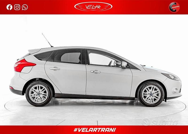 Usata Ford Focus Titanium 95 CV (69 kW) 2012 Grigio Berlina