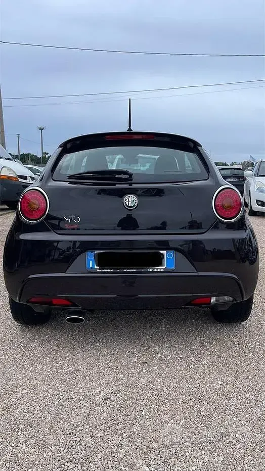Usata Alfa Romeo MiTo Distinctive 85 CV (62 kW) 2014 Nero Utilitaria
