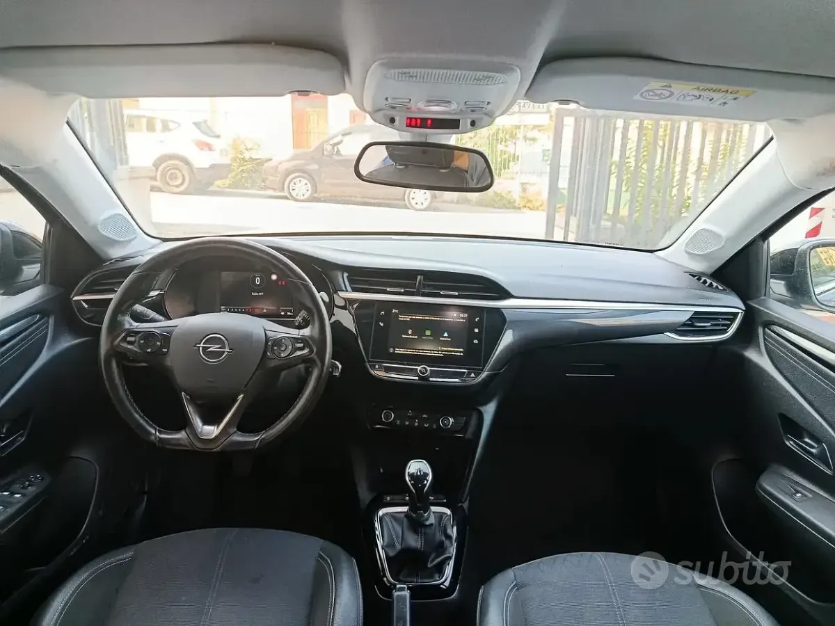 Usata Opel Corsa Elegance 75 CV (55 kW) 2021 Blu Utilitaria