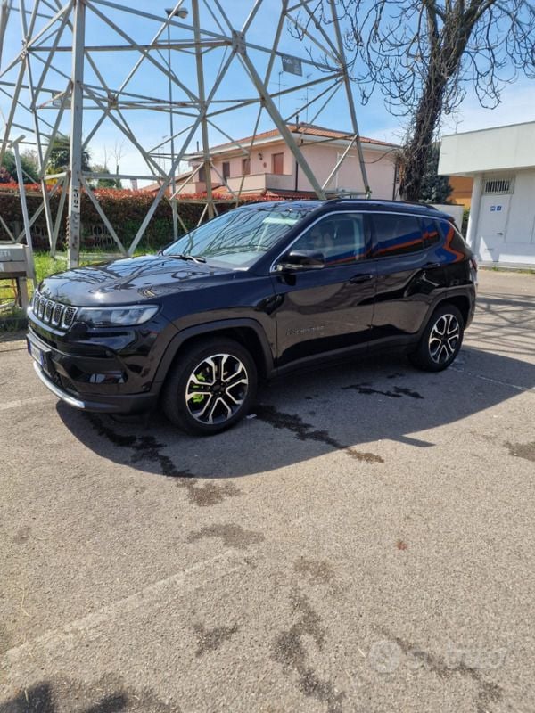 Usata Jeep Compass 150 CV (110 kW) 2022 Nero SUV
