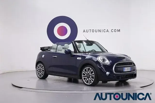 Usata Mini Cooper SD Cabriolet Hype 170 CV (125 kW) 2018 Blu Cabrio