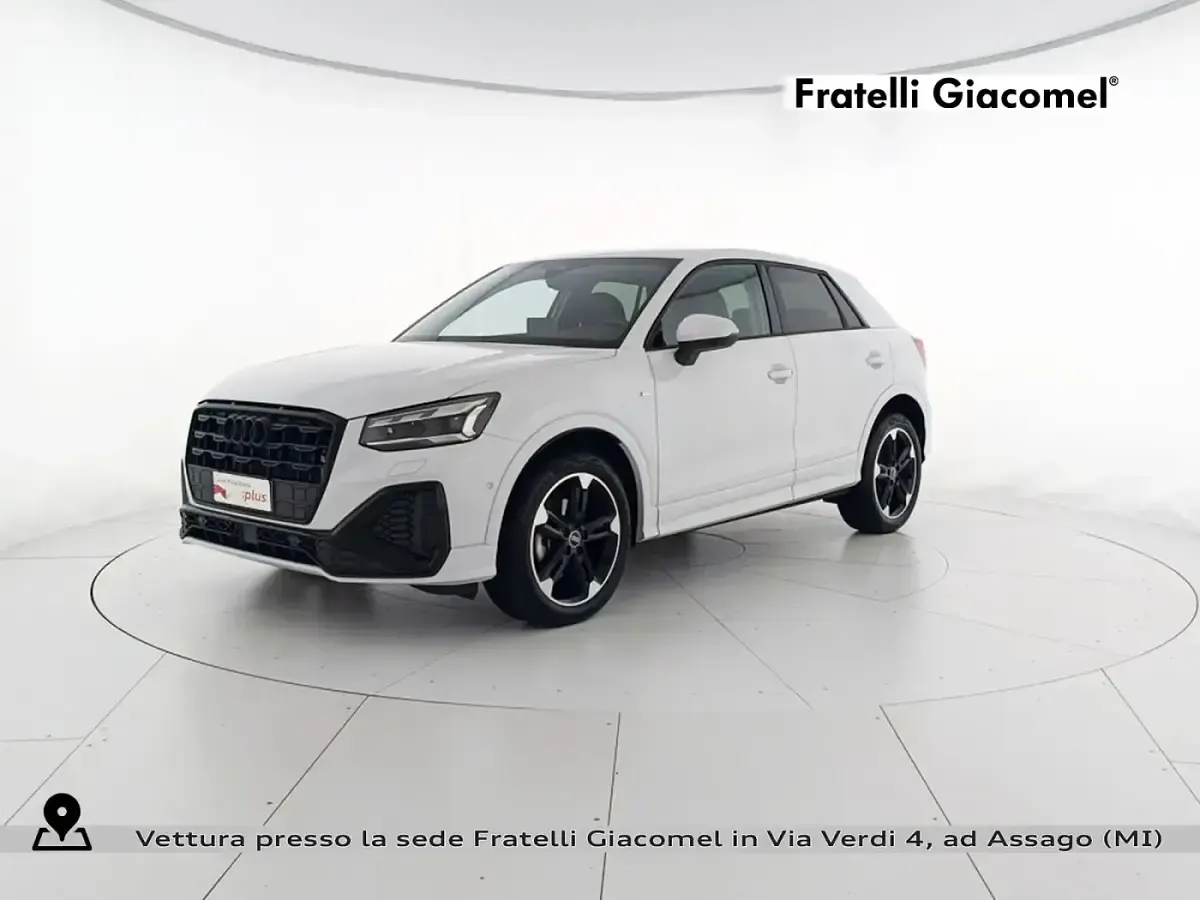 Usata Audi Q2 S-Line 150 CV (110 kW) 2025 Bianco ghiacciaio metallizzato SUV