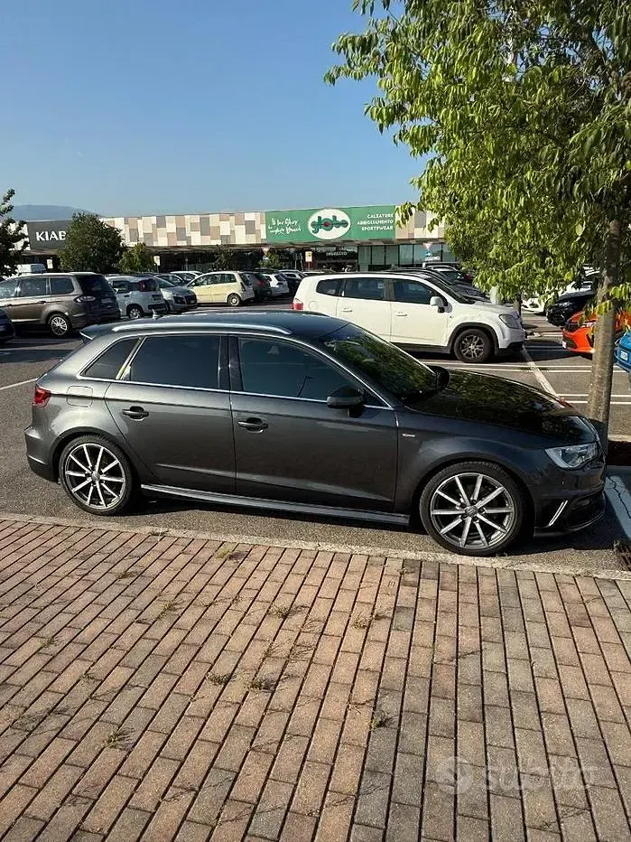 Usata Audi A3 Ambition 150 CV (110 kW) 2016 Grigio Berlina