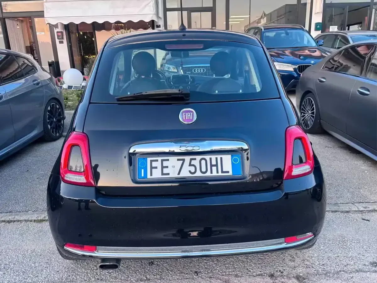 Usata Fiat 500 Lounge 69 CV (50 kW) 2016 Nero Berlina