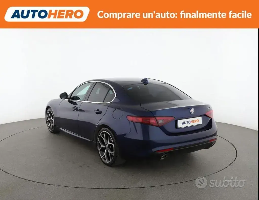 Brugt Alfa Romeo Giulia Super 179 HK (131 kW) 2016 Blå Sedan