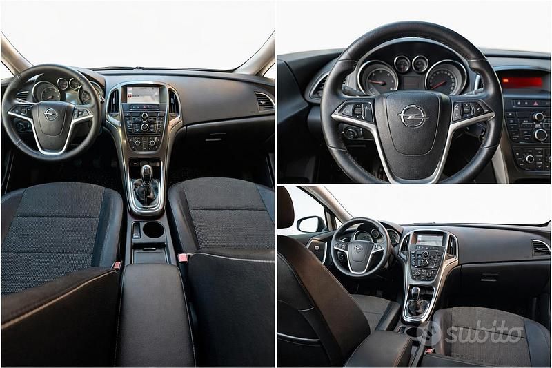 Usata Opel Astra 125 CV (91 kW) 2011 Nero Berlina