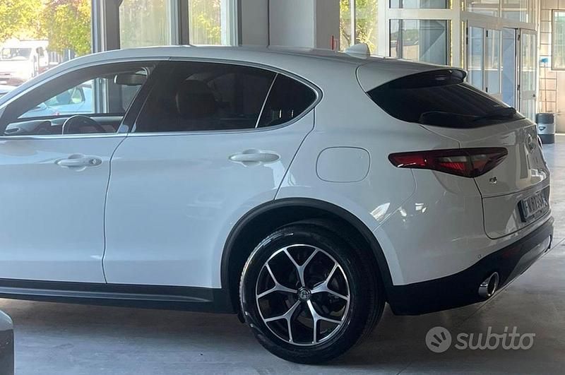 Usata Alfa Romeo Stelvio 210 CV (154 kW) 2018 Bianco SUV