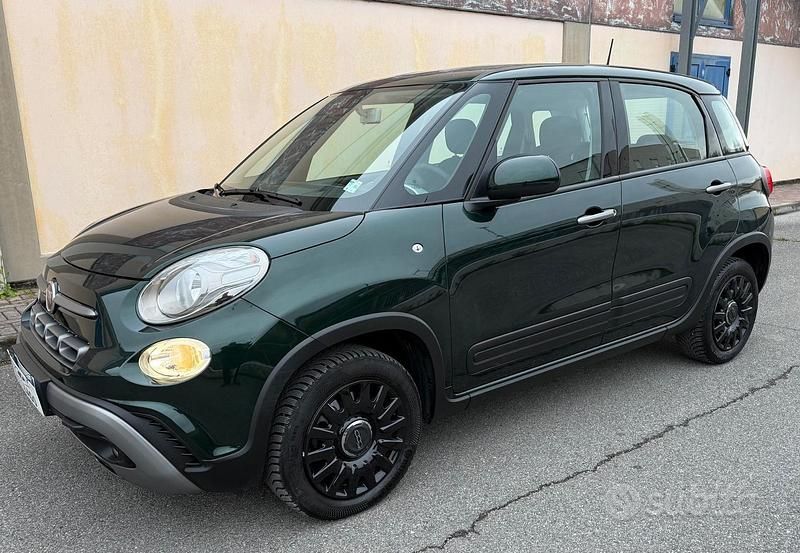 Usata Fiat 500L Cross 95 CV (69 kW) 2022 Verde Monovolume