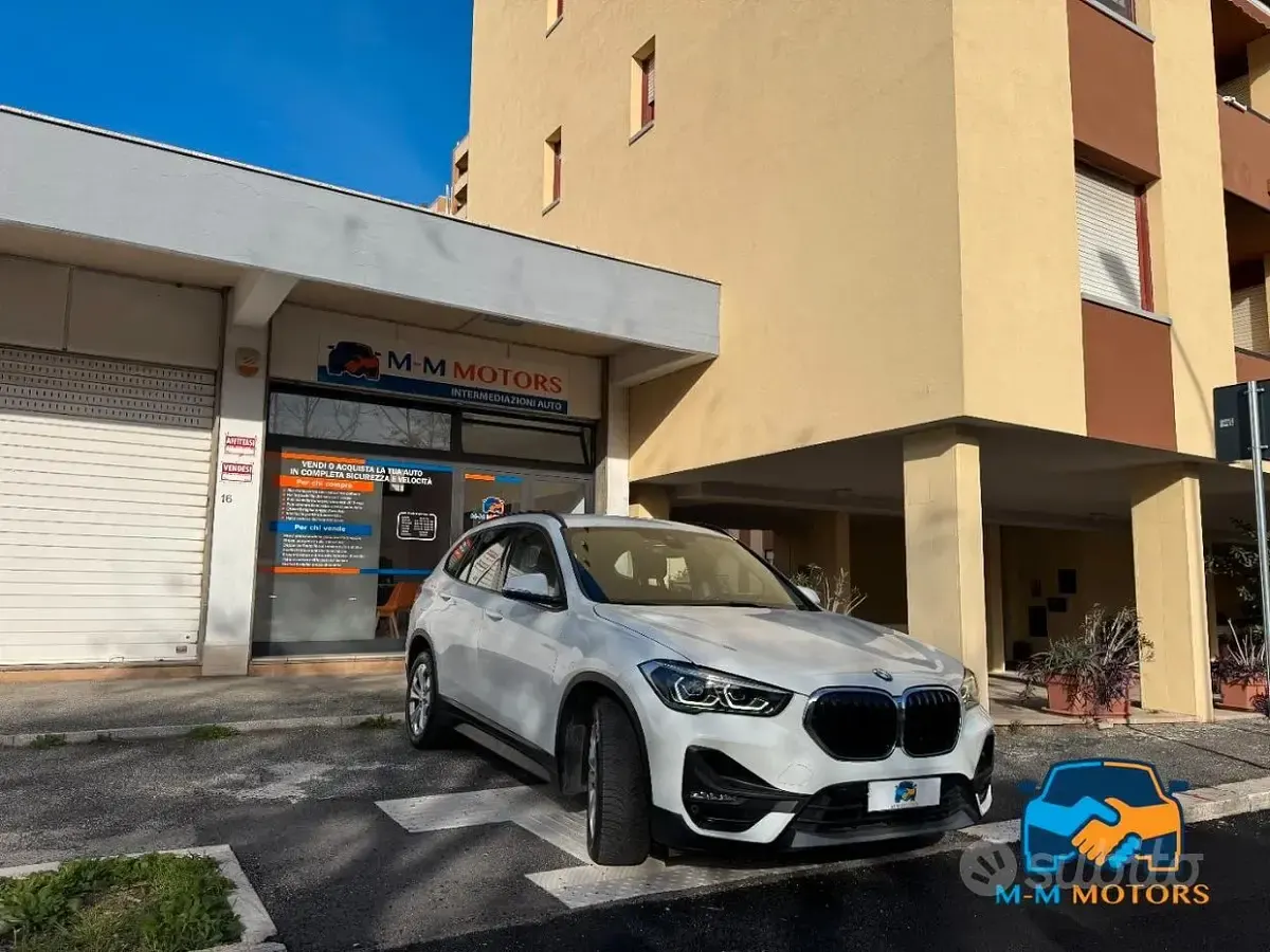 Usata BMW X1 Advantage 125 CV (91 kW) 2020 Bianco SUV