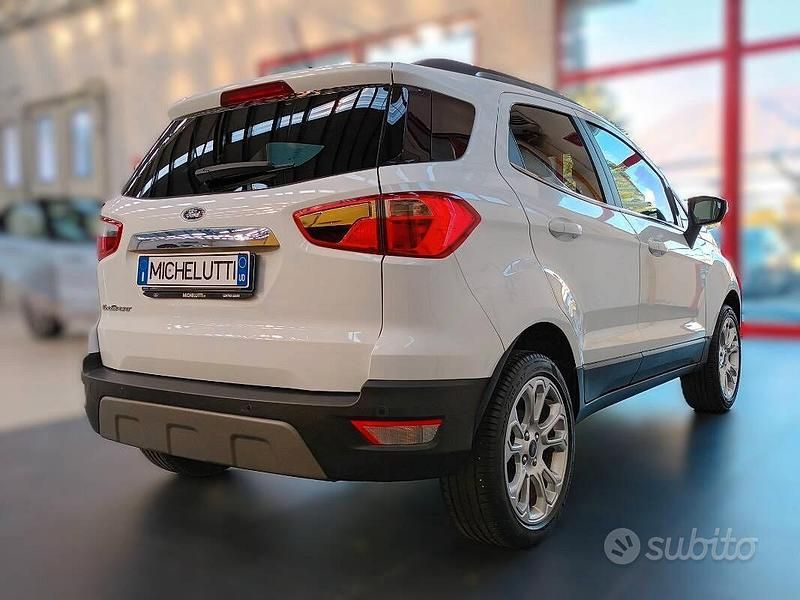 Usata Ford Ecosport Titanium 125 CV (91 kW) 2022 Bianco SUV