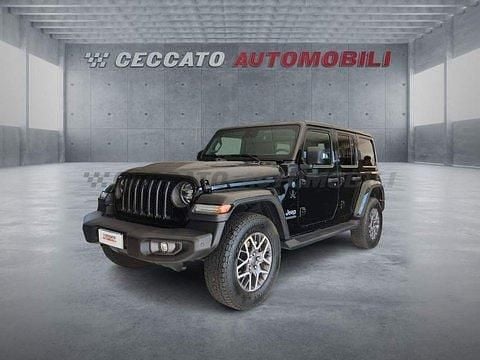 Usata Jeep Wrangler Unlimited 379 CV (278 kW) 2021 Nero SUV