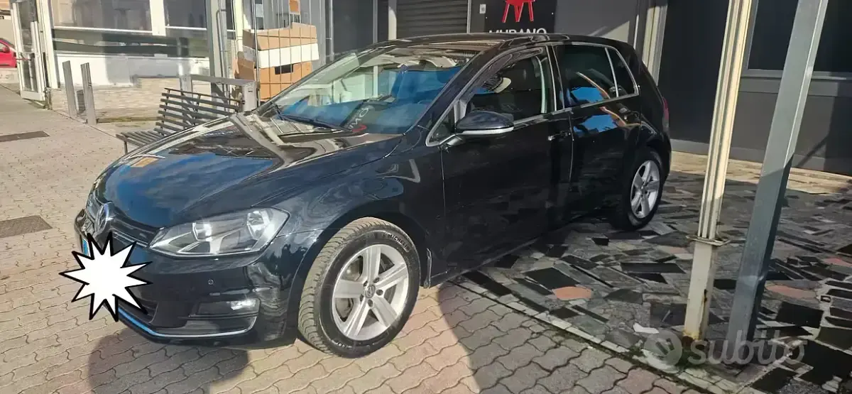 Usata VW Golf VII Executive 110 CV (80 kW) 2016 Nero Berlina