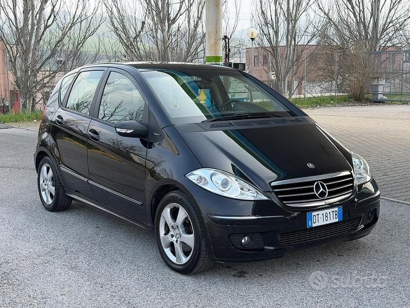 Usata Mercedes A150 Avantgarde 95 CV (69 kW) 2009 Nero Utilitaria