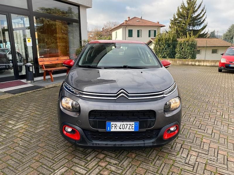 Usata Citroën C3 Shine 74 CV (54 kW) 2018 Grigio Berlina