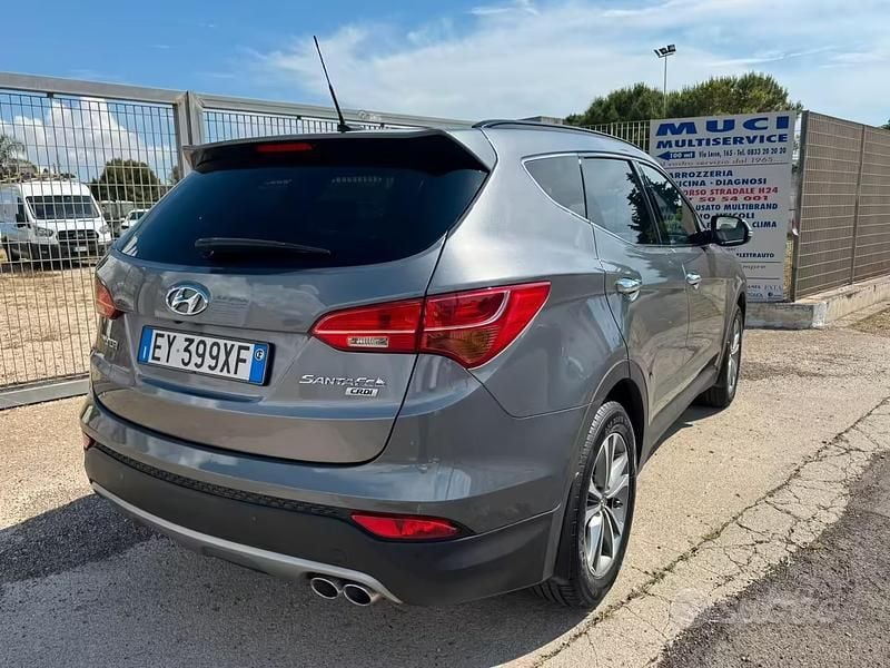 Usata Hyundai Santa Fe 150 CV (110 kW) 2015 Grigio SUV