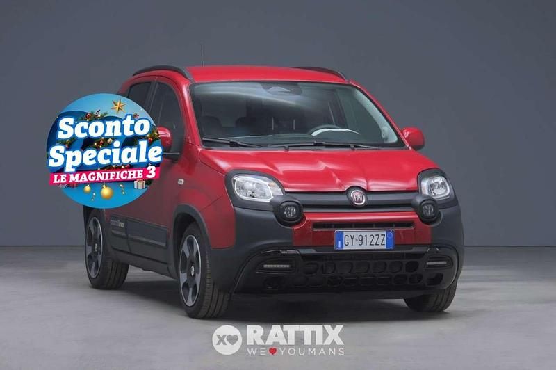 Rosso passione pastello Usata 2025 Fiat Panda Cross Cross Due volumi | 12.900 € (Ottimo prezzo) - Immagine 1/4