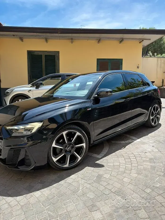 Usata Audi A1 Sportback S-Line 110 CV (80 kW) 2020 Nero Utilitaria