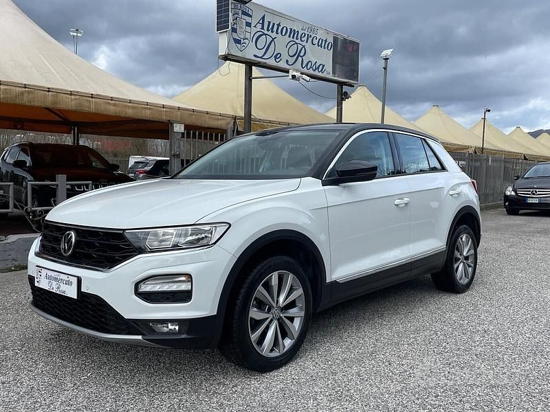 Usata VW T-Roc Style 116 CV (85 kW) 2020 Bianco SUV