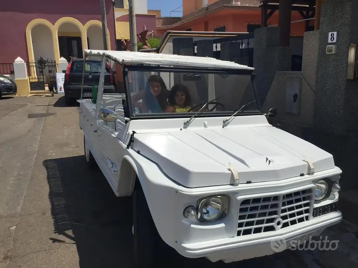 Usata Citroën Méhari 1970 Bianco Cabrio