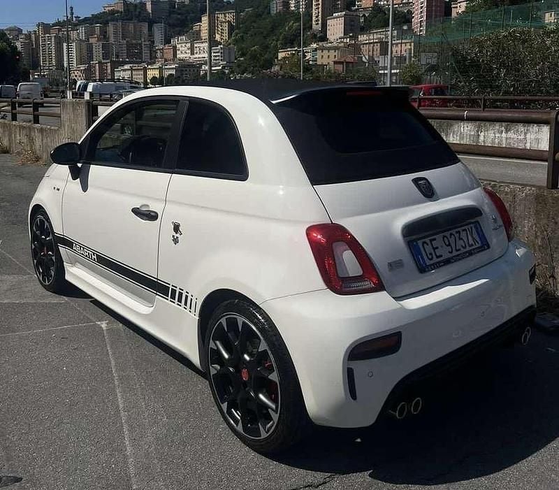 Usata Abarth 595 Competizione 179 CV (131 kW) 2021 Bianco Cabrio